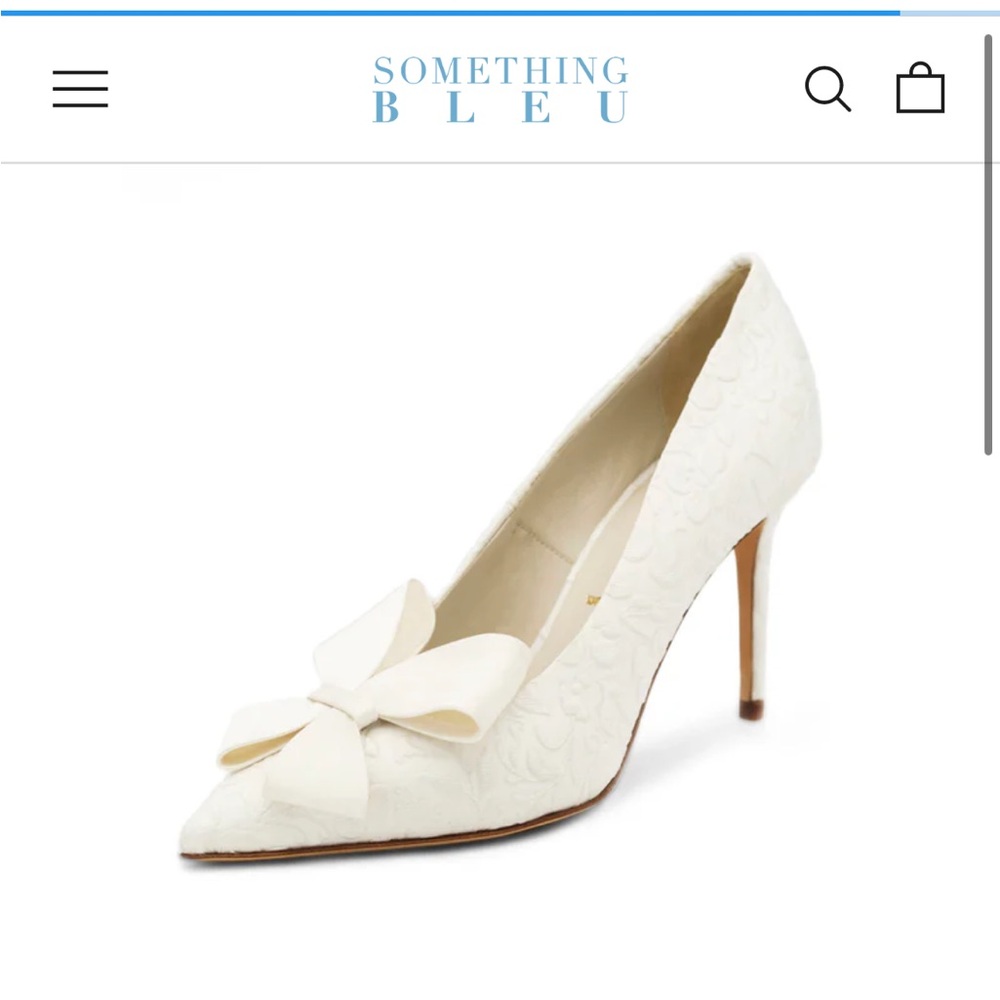 Something Blue Fia Pointed Toe Pump